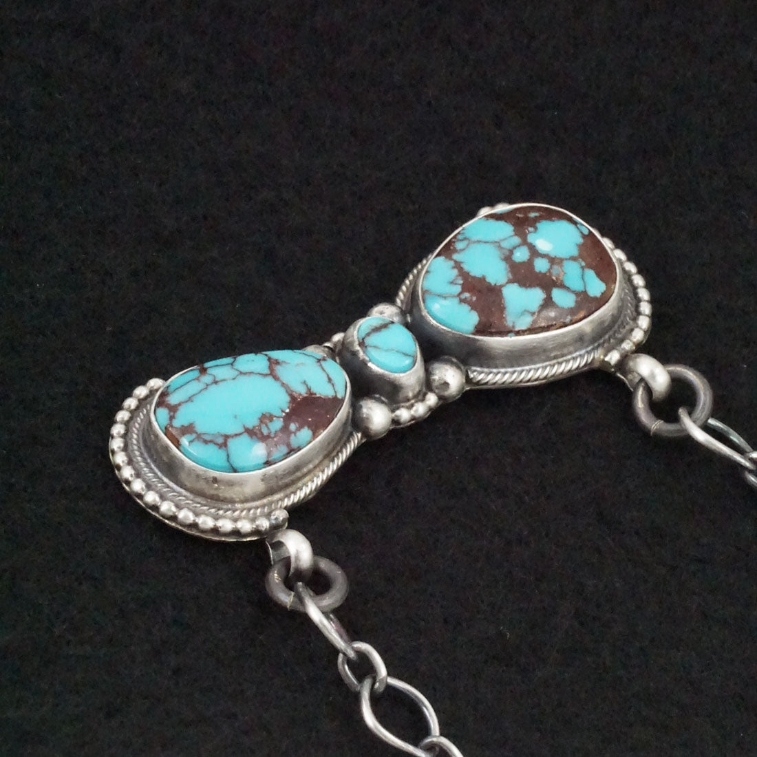 Darrin Livingston Turquoise & Sterling Silver Necklace