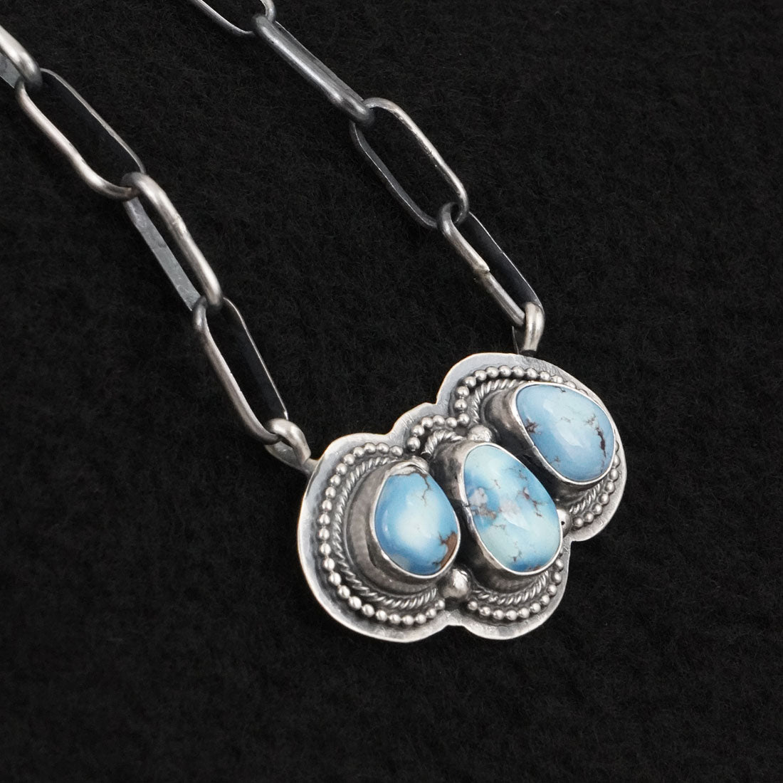 Darrin Livingston Turquoise & Sterling Silver Necklace