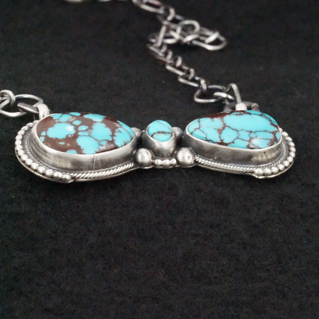 Darrin Livingston Turquoise & Sterling Silver Necklace