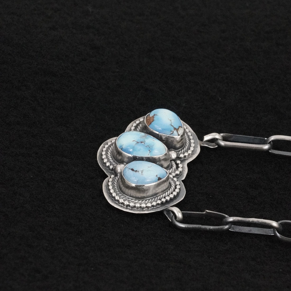 Darrin Livingston Turquoise & Sterling Silver Necklace