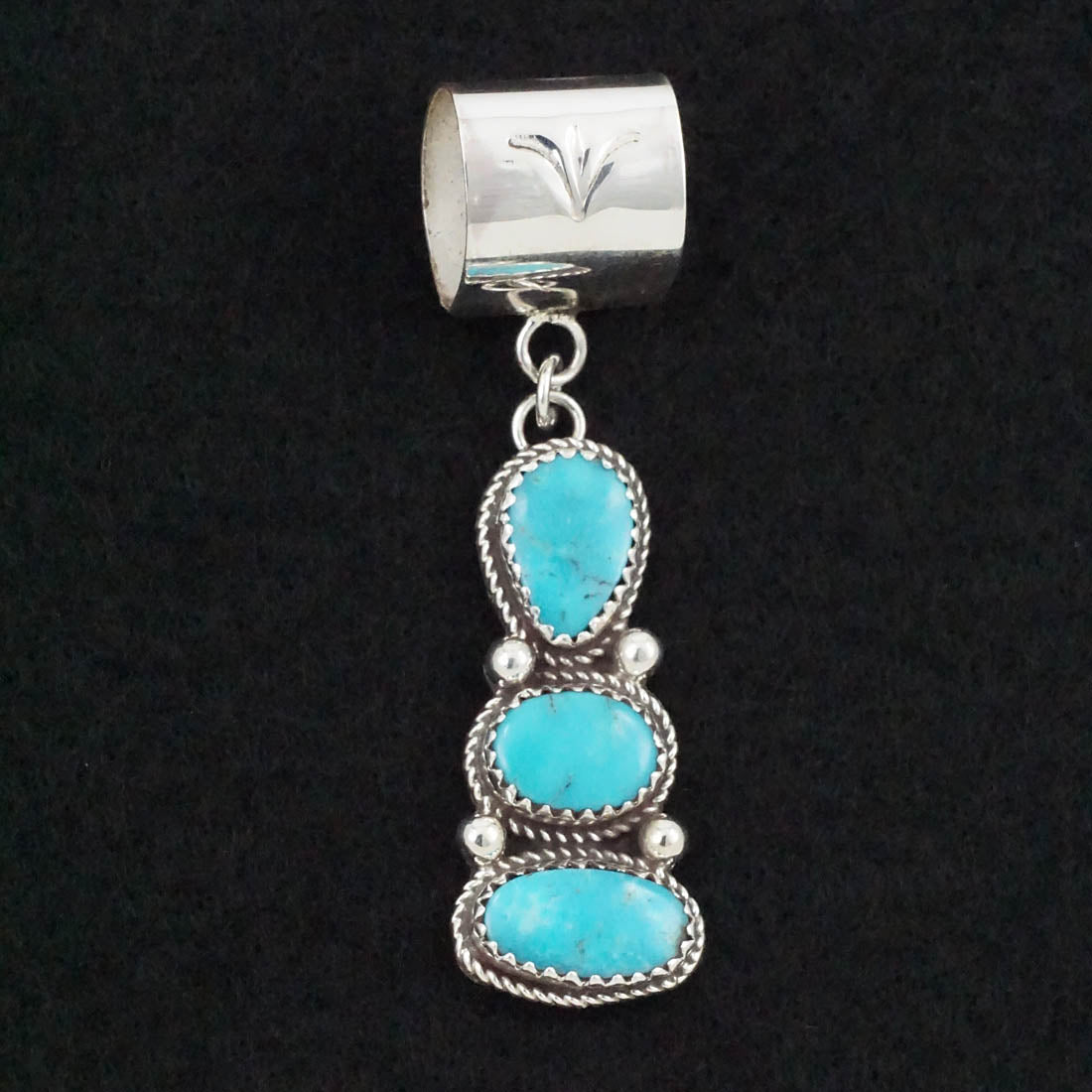 Ernest Hawthorne Turquoise & Sterling Silver Pendant