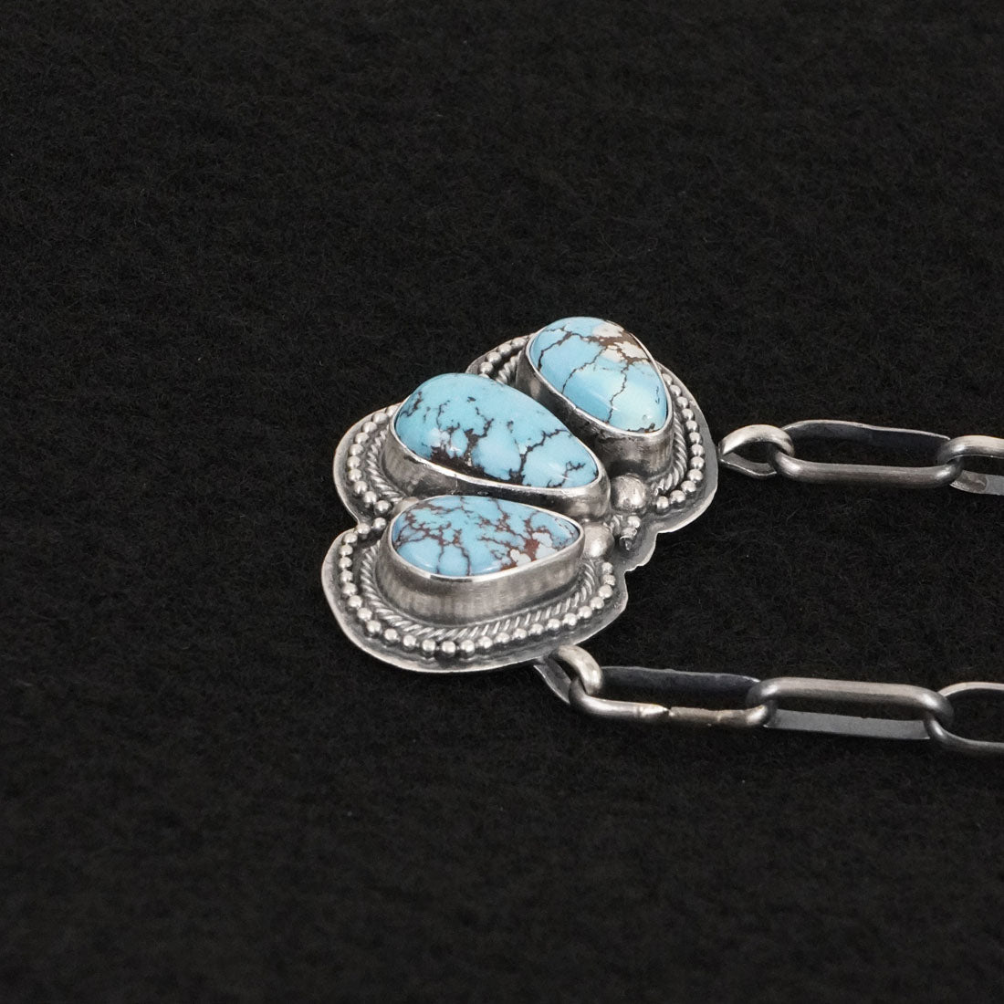 Darrin Livingston Turquoise & Sterling Silver Necklace