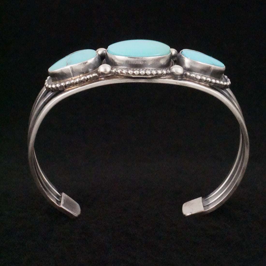 Kathleen Chavez Turquoise & Sterling Silver Bracelet