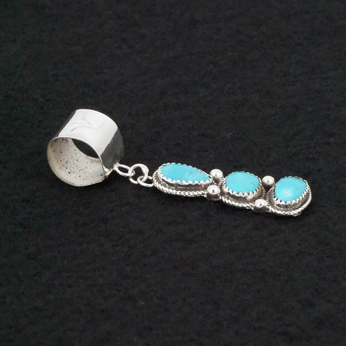 Ernest Hawthorne Turquoise & Sterling Silver Pendant