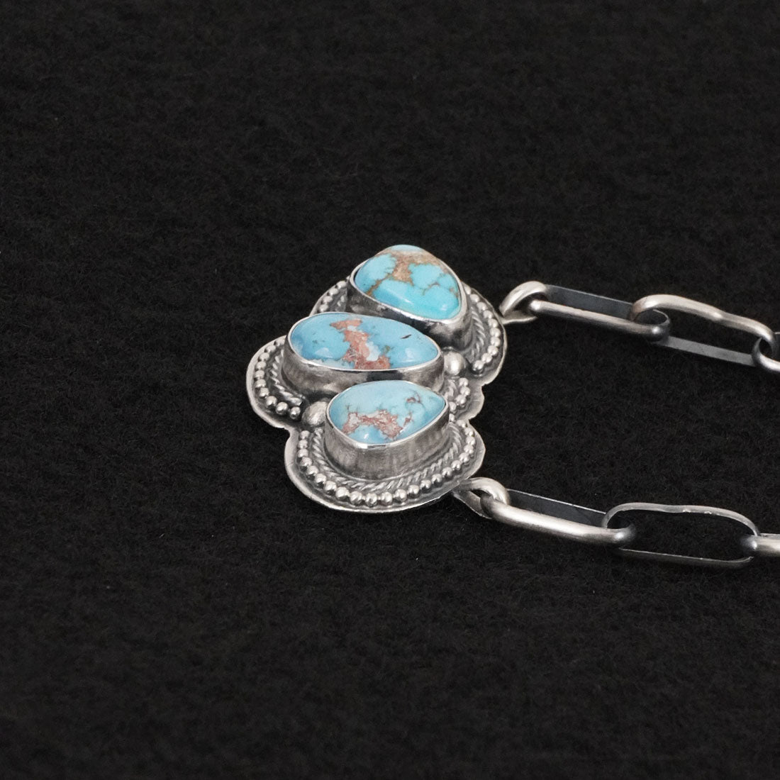 Darrin Livingston Turquoise & Sterling Silver Necklace