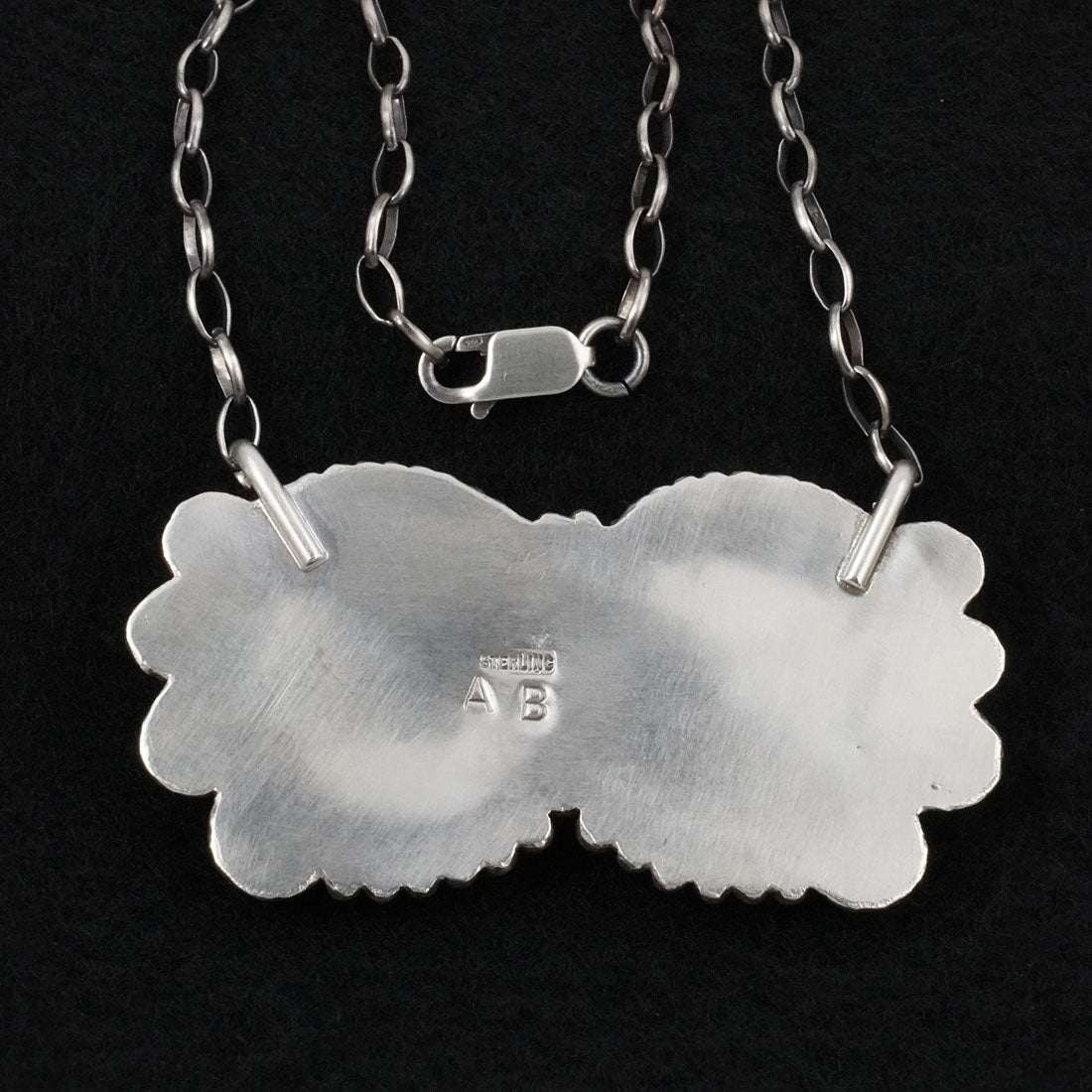 Antwone Brown Turquoise & Sterling Silver Necklace