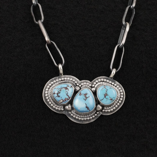 Darrin Livingston Turquoise & Sterling Silver Necklace
