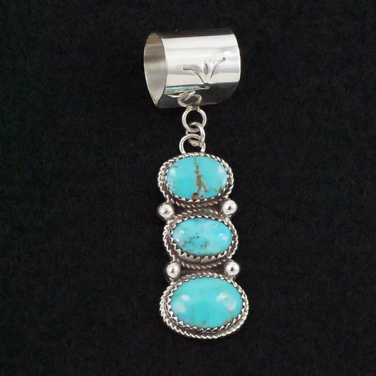 Ernest Hawthorne Turquoise & Sterling Silver Pendant