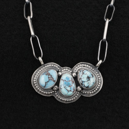 Darrin Livingston Turquoise & Sterling Silver Necklace