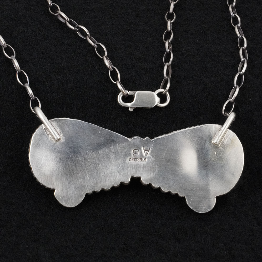 Antwone Brown Turquoise & Sterling Silver Necklace