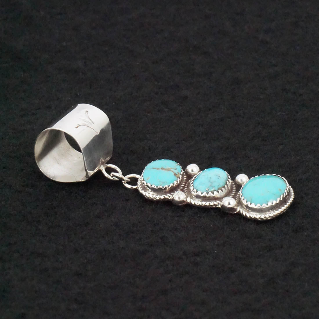 Ernest Hawthorne Turquoise & Sterling Silver Pendant