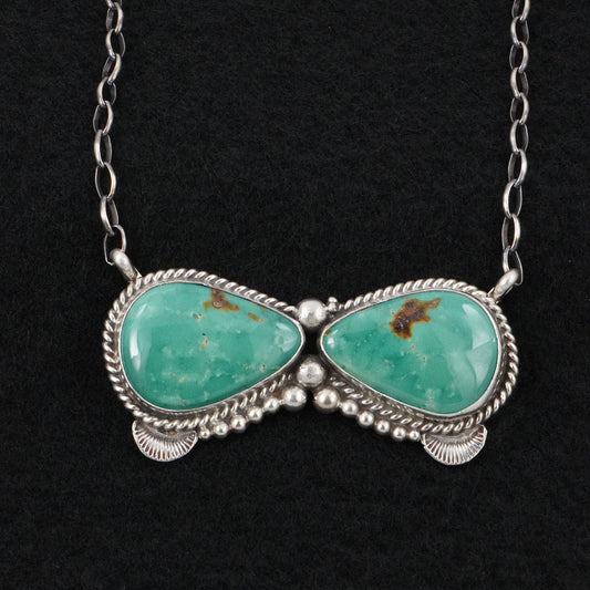 Antwone Brown Turquoise & Sterling Silver Necklace