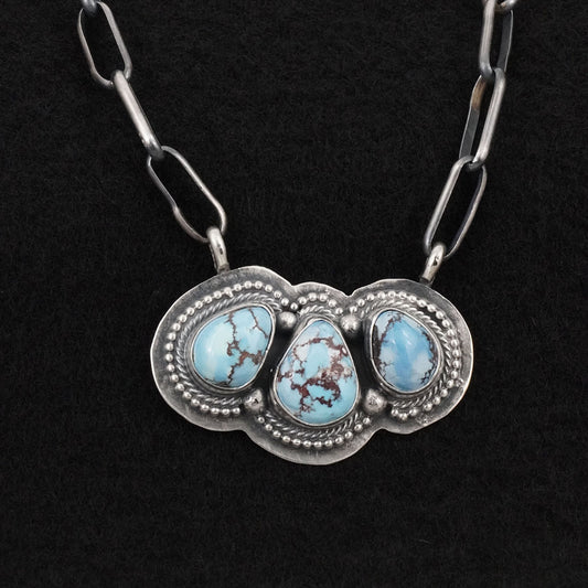 Darrin Livingston Turquoise & Sterling Silver Necklace