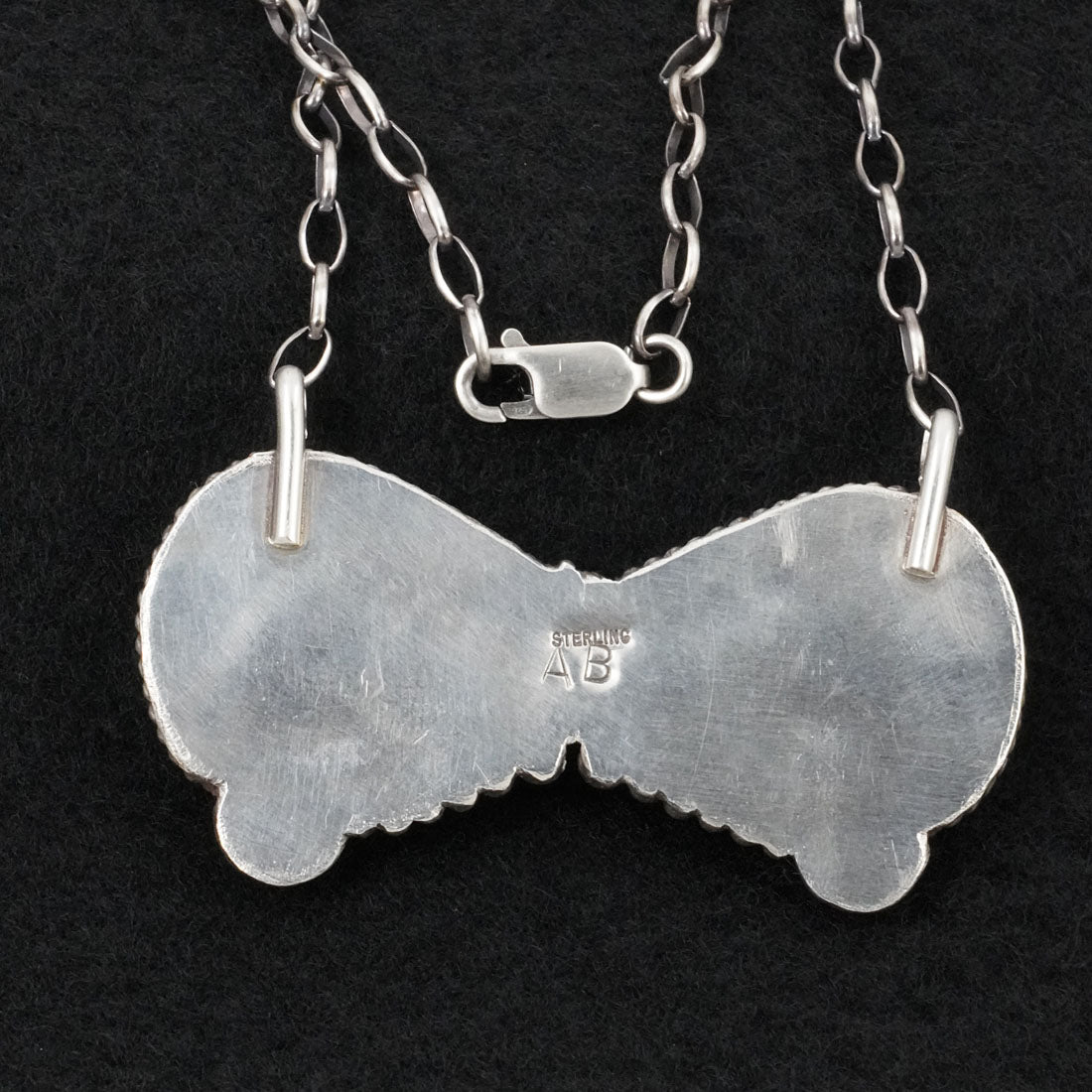 Antwone Brown Turquoise & Sterling Silver Necklace