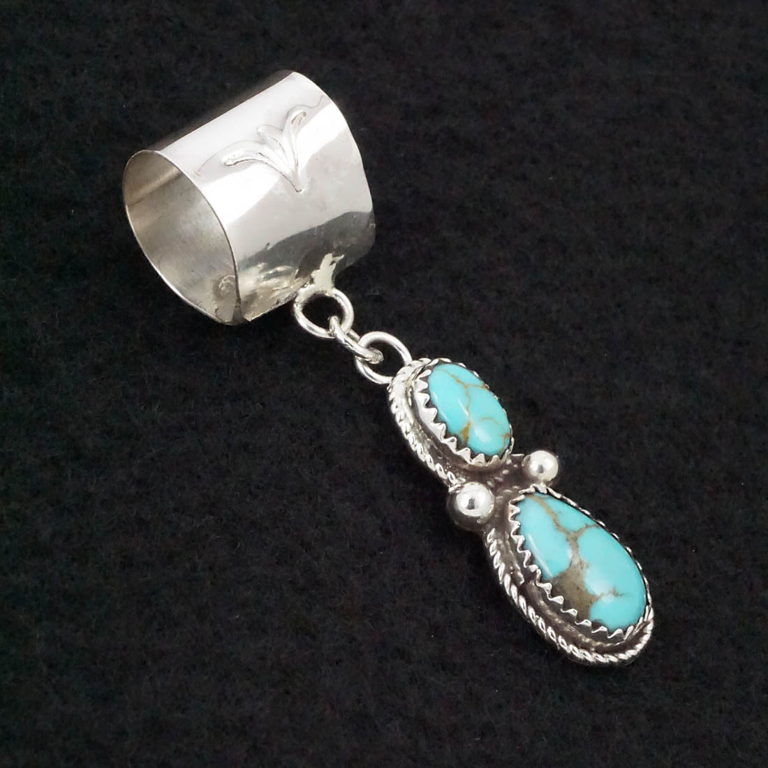 Ernest Hawthorne Turquoise & Sterling Silver Pendant