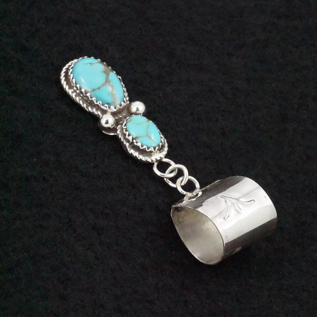 Ernest Hawthorne Turquoise & Sterling Silver Pendant