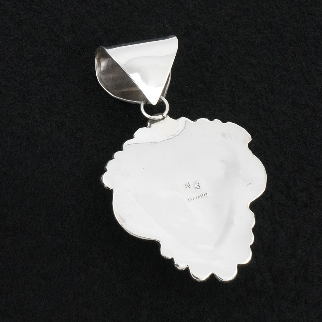 Phil Nez Turquoise & Sterling Silver Pendant