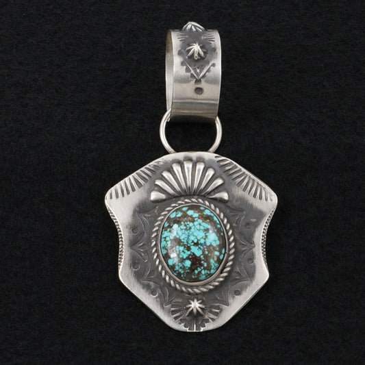 Elvira Bill Turquoise & Sterling Silver Pendant