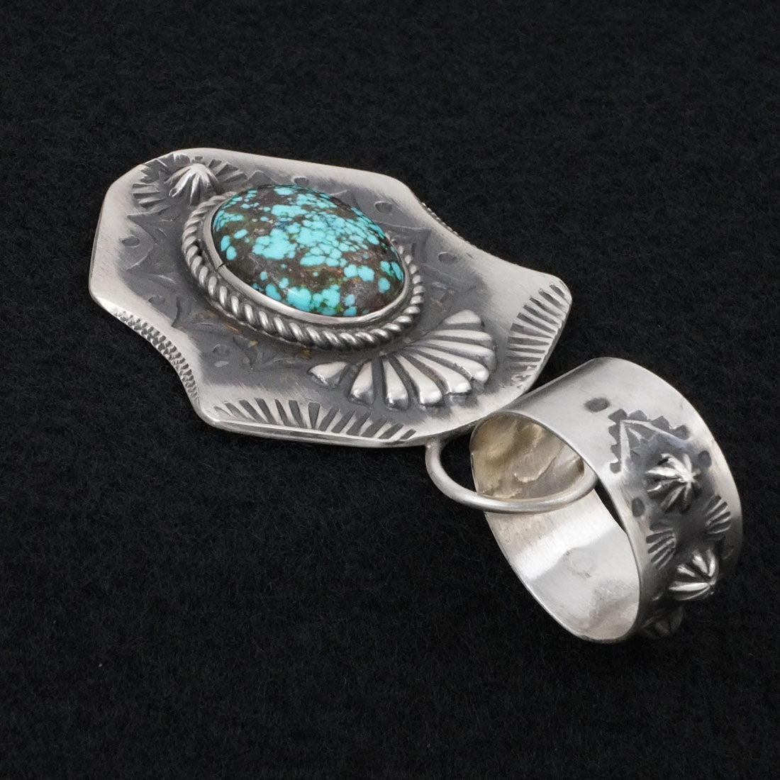 Elvira Bill Turquoise & Sterling Silver Pendant