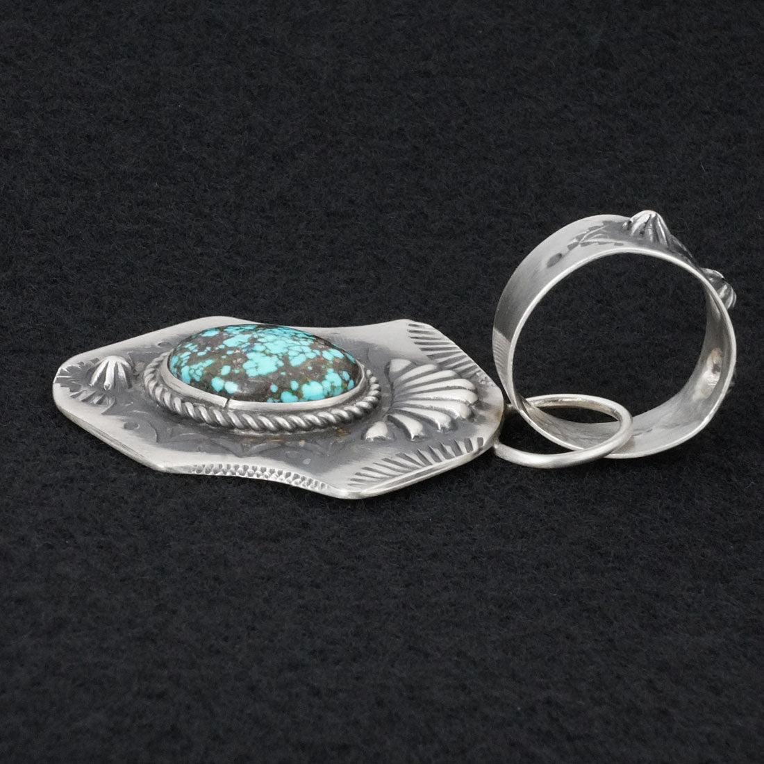 Elvira Bill Turquoise & Sterling Silver Pendant