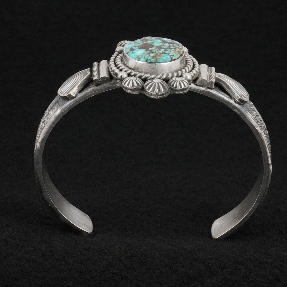 Michael Calladitto Turquoise & Sterling Silver Bracelet