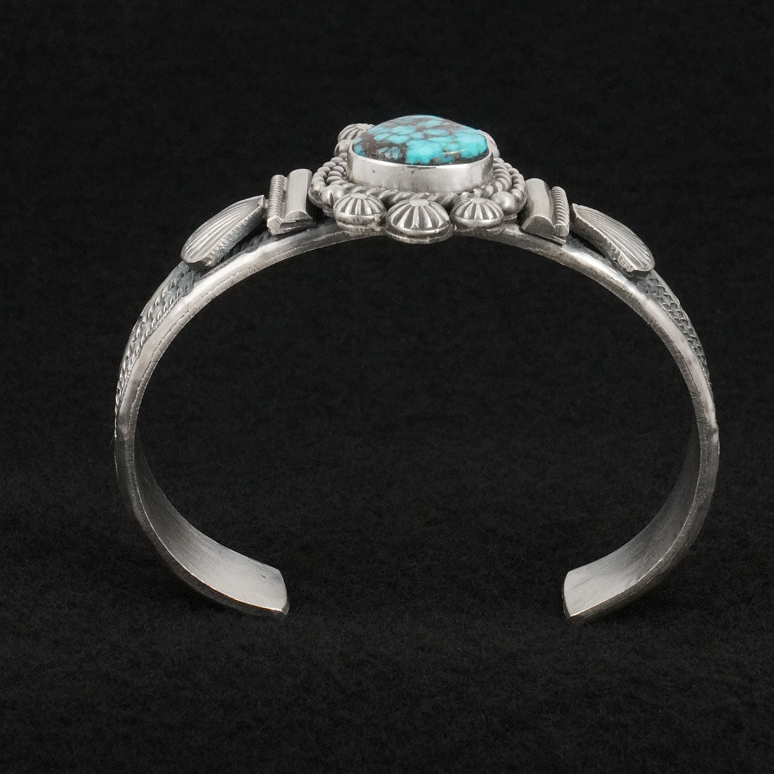 Michael Calladitto Turquoise & Sterling Silver Bracelet