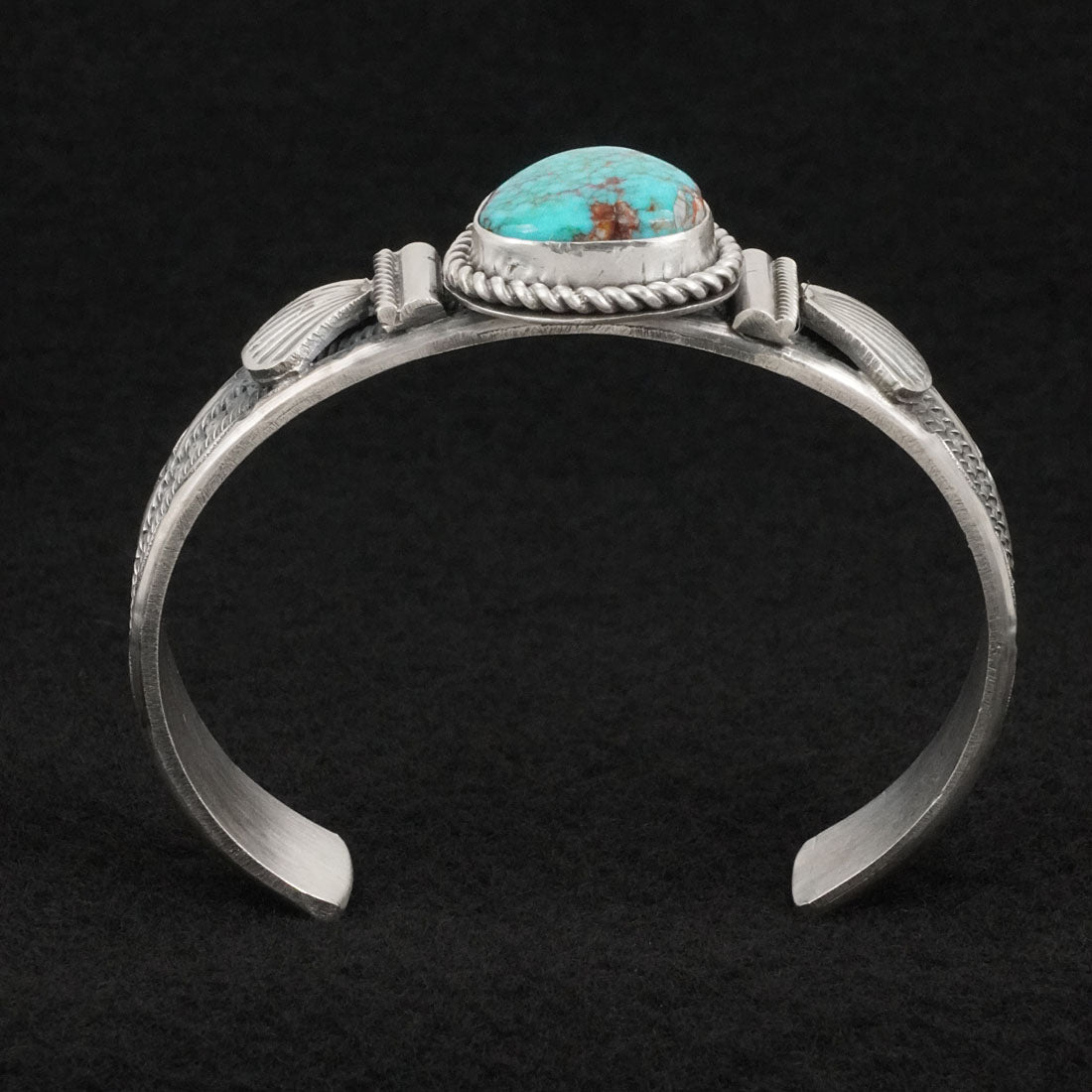 Michael Calladitto Turquoise & Sterling Silver Bracelet