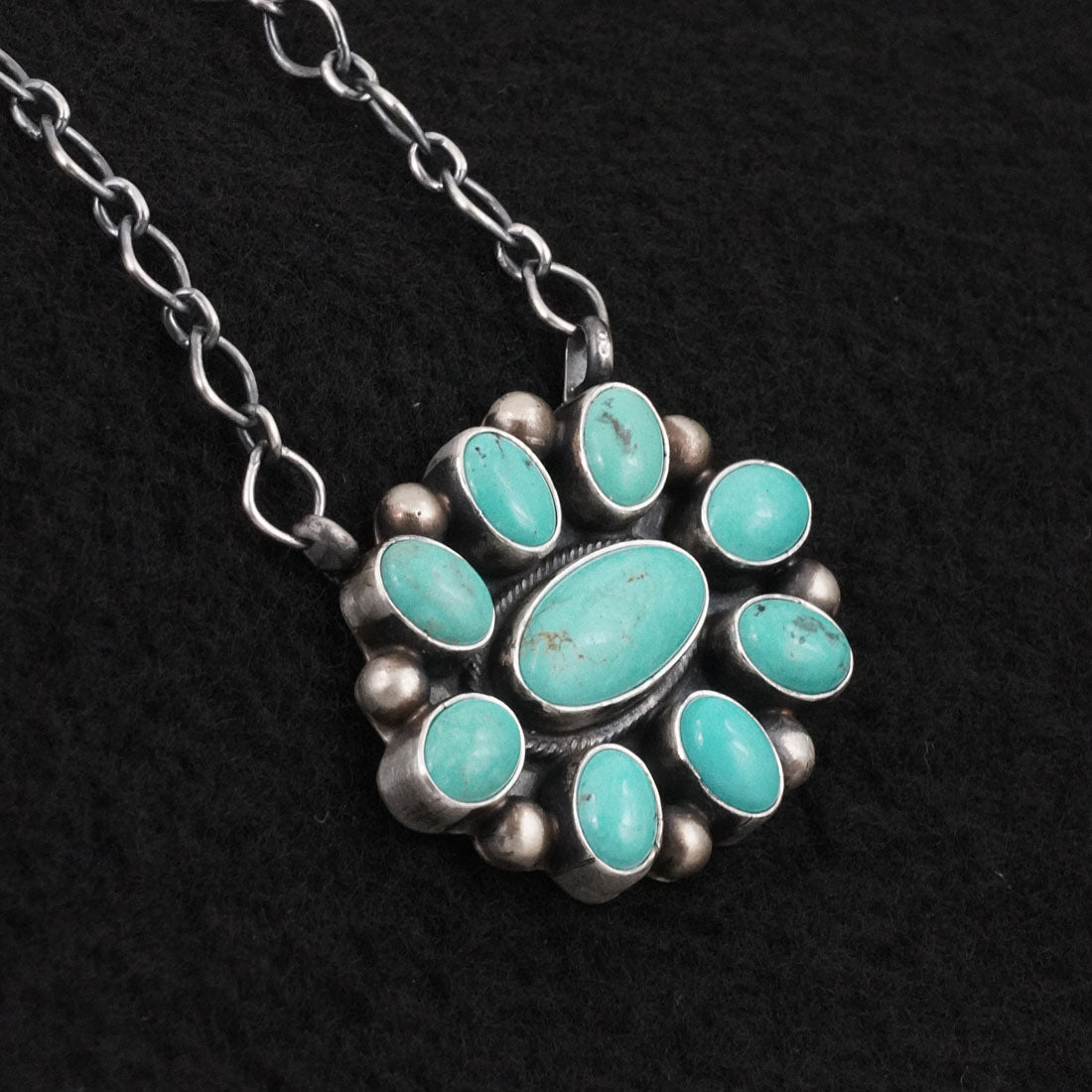 Kathleen Livingston Turquoise & Sterling Silver Necklace