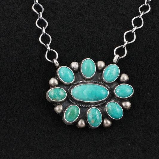Kathleen Livingston Turquoise & Sterling Silver Necklace