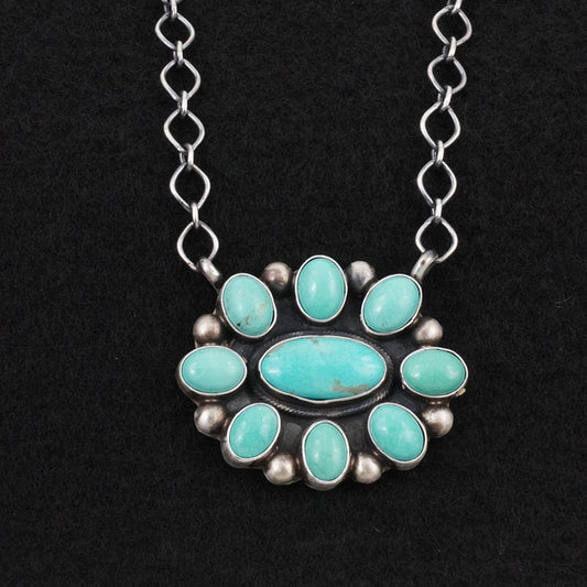 Kathleen Livingston Turquoise & Sterling Silver Necklace