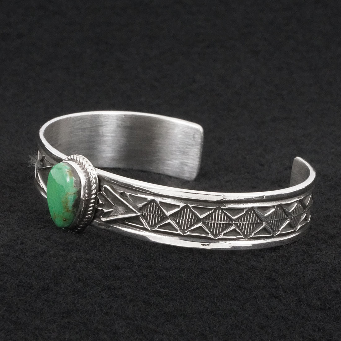 Leonard Maloney Turquoise & Sterling Silver Bracelet
