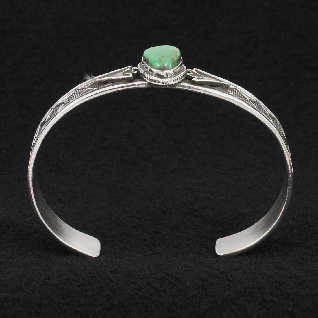 Leonard Maloney Turquoise & Sterling Silver Bracelet