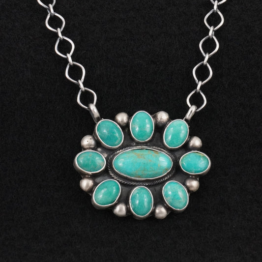 Kathleen Livingston Turquoise & Sterling Silver Necklace