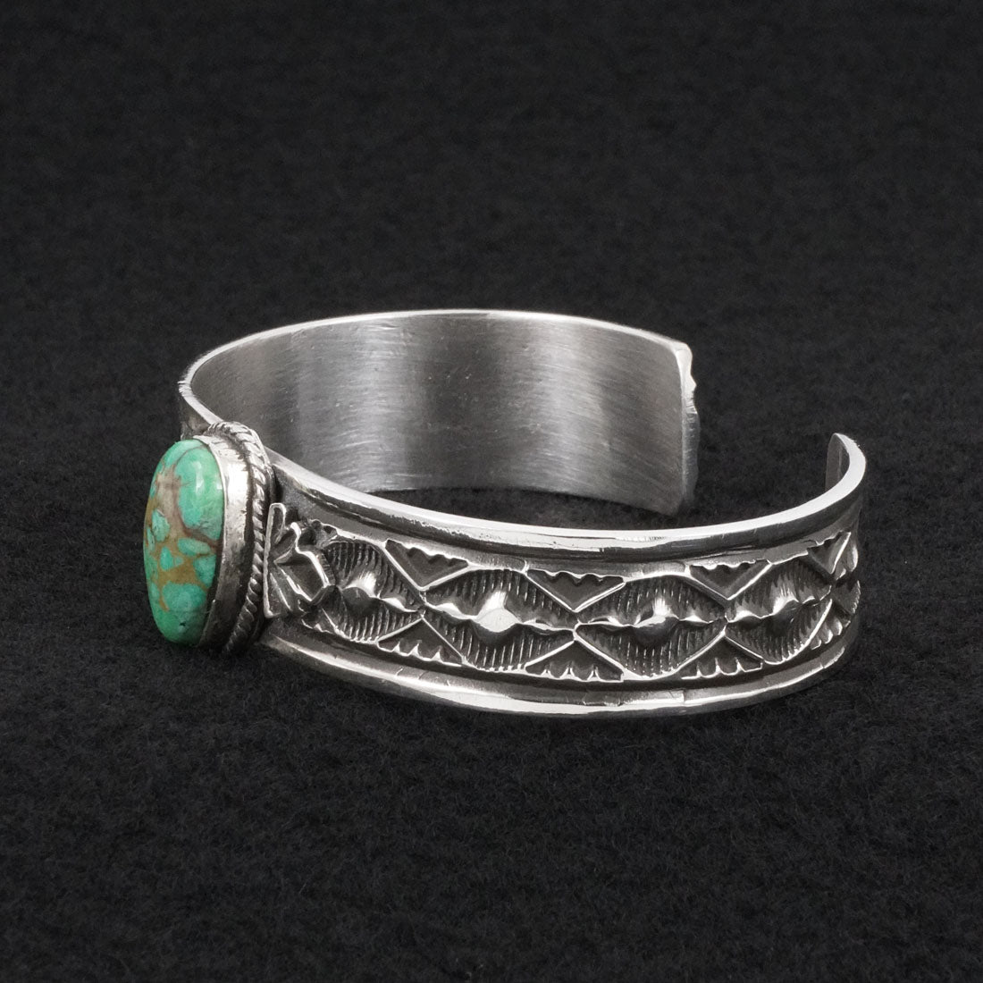 Leonard Maloney Turquoise & Sterling Silver Bracelet