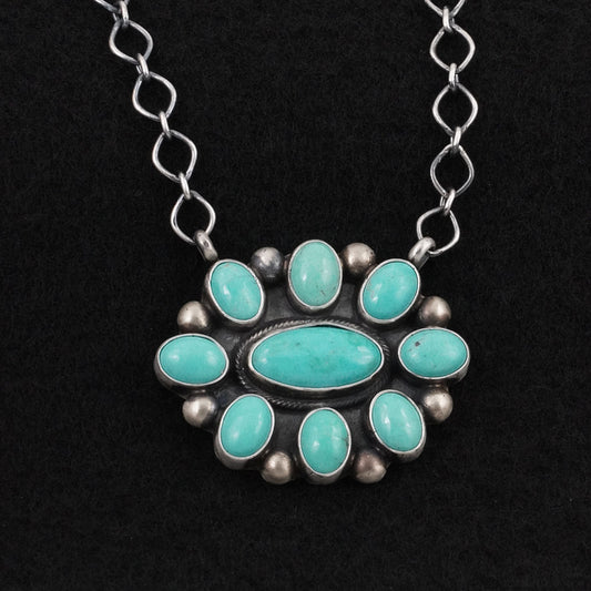 Kathleen Livingston Turquoise & Sterling Silver Necklace