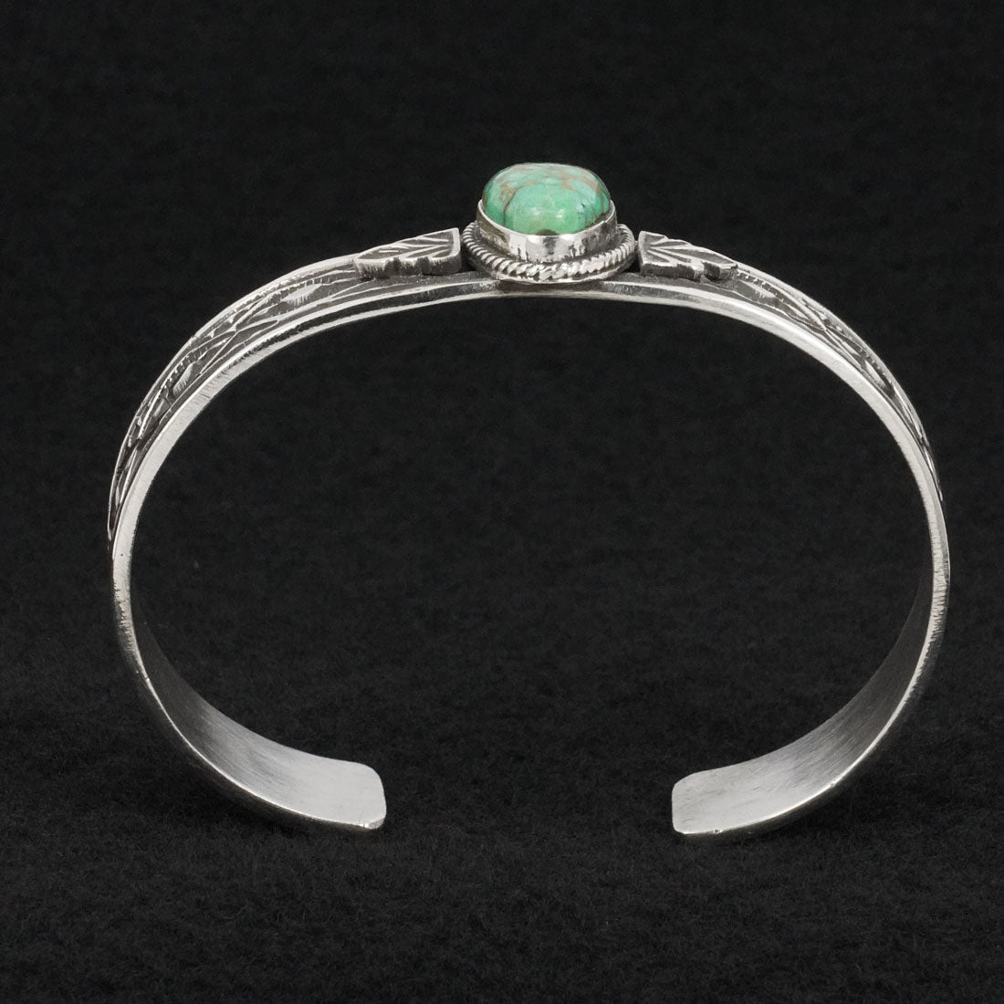 Leonard Maloney Turquoise & Sterling Silver Bracelet