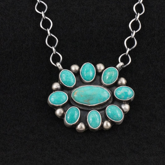 Kathleen Livingston Turquoise & Sterling Silver Necklace