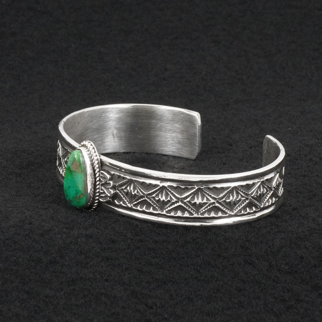 Leonard Maloney Turquoise & Sterling Silver Bracelet