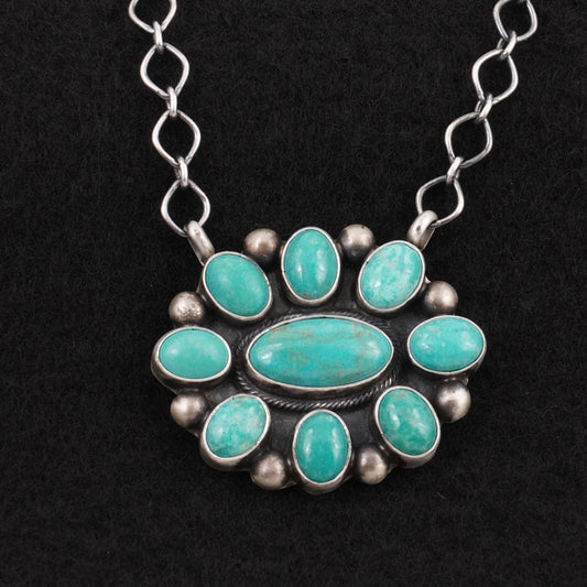 Kathleen Livingston Turquoise & Sterling Silver Necklace
