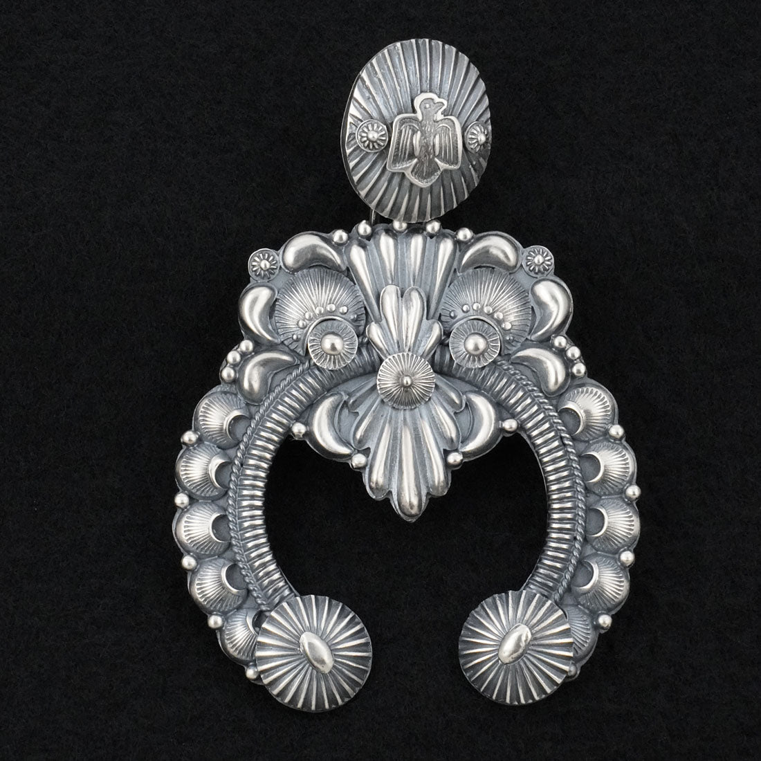 Delbert Gordon Sterling Silver Naja Pendant