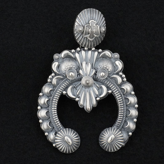 Delbert Gordon Sterling Silver Naja Pendant