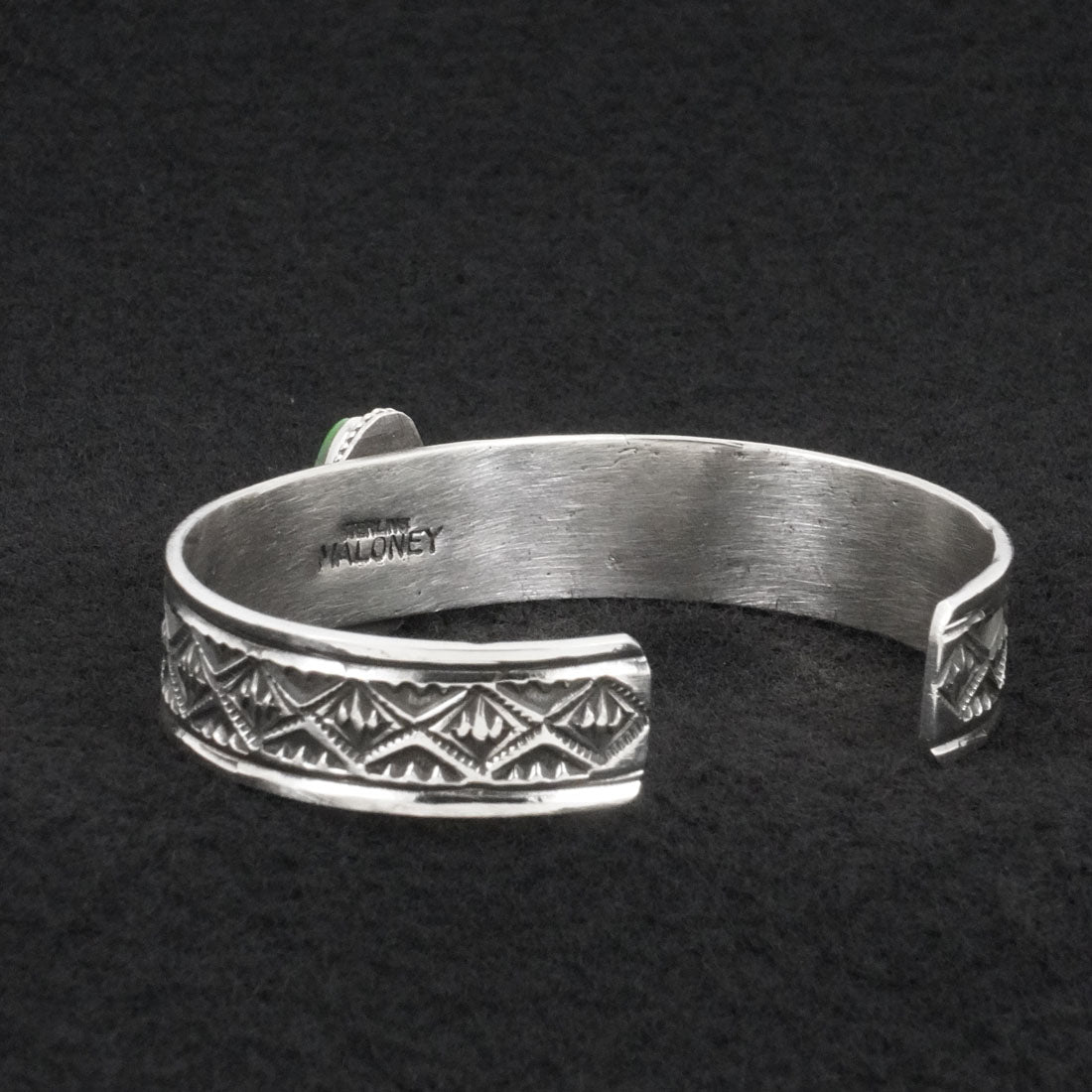 Leonard Maloney Turquoise & Sterling Silver Bracelet