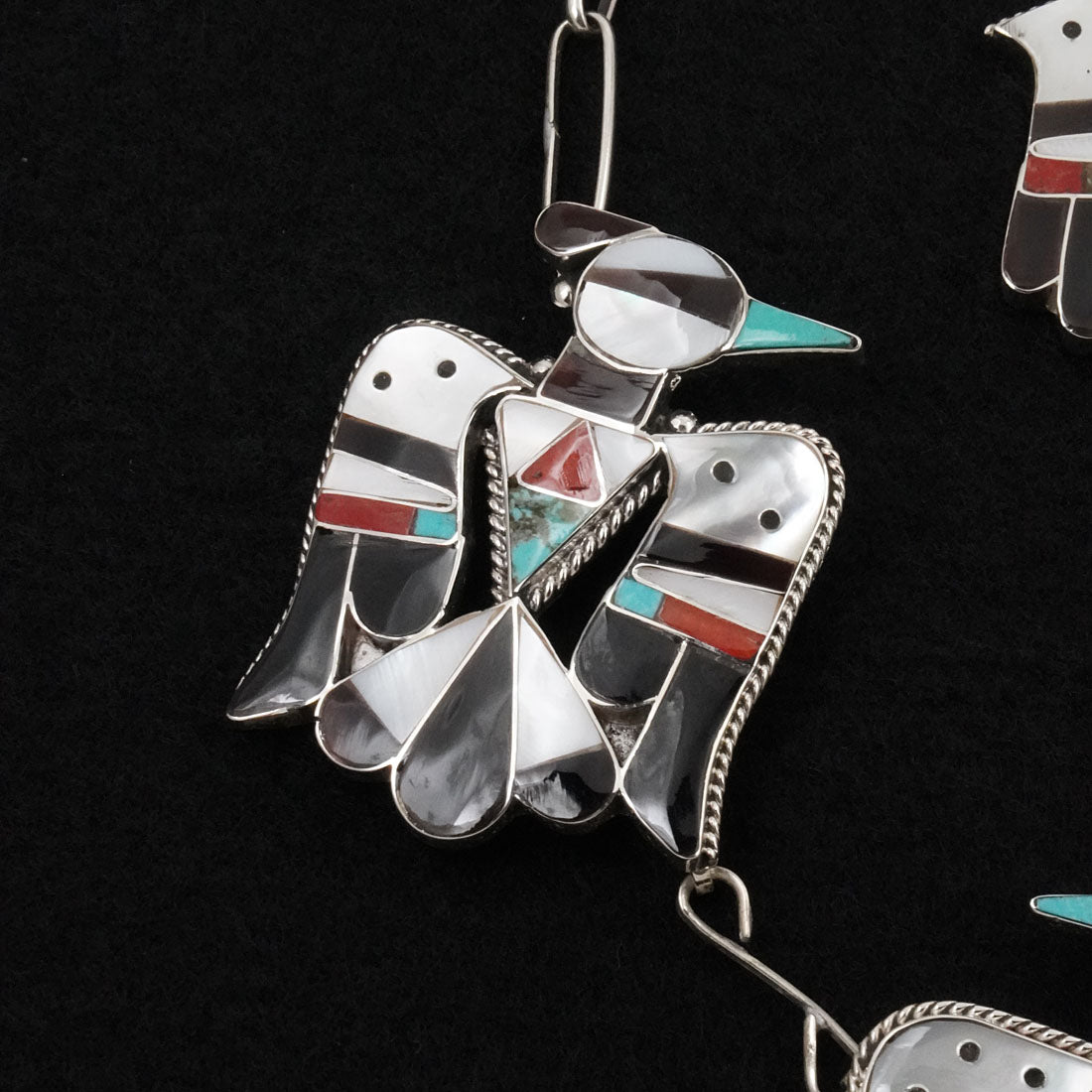 Corraine & Bobby Shack Multi-Stone & Sterling Silver Necklace Set