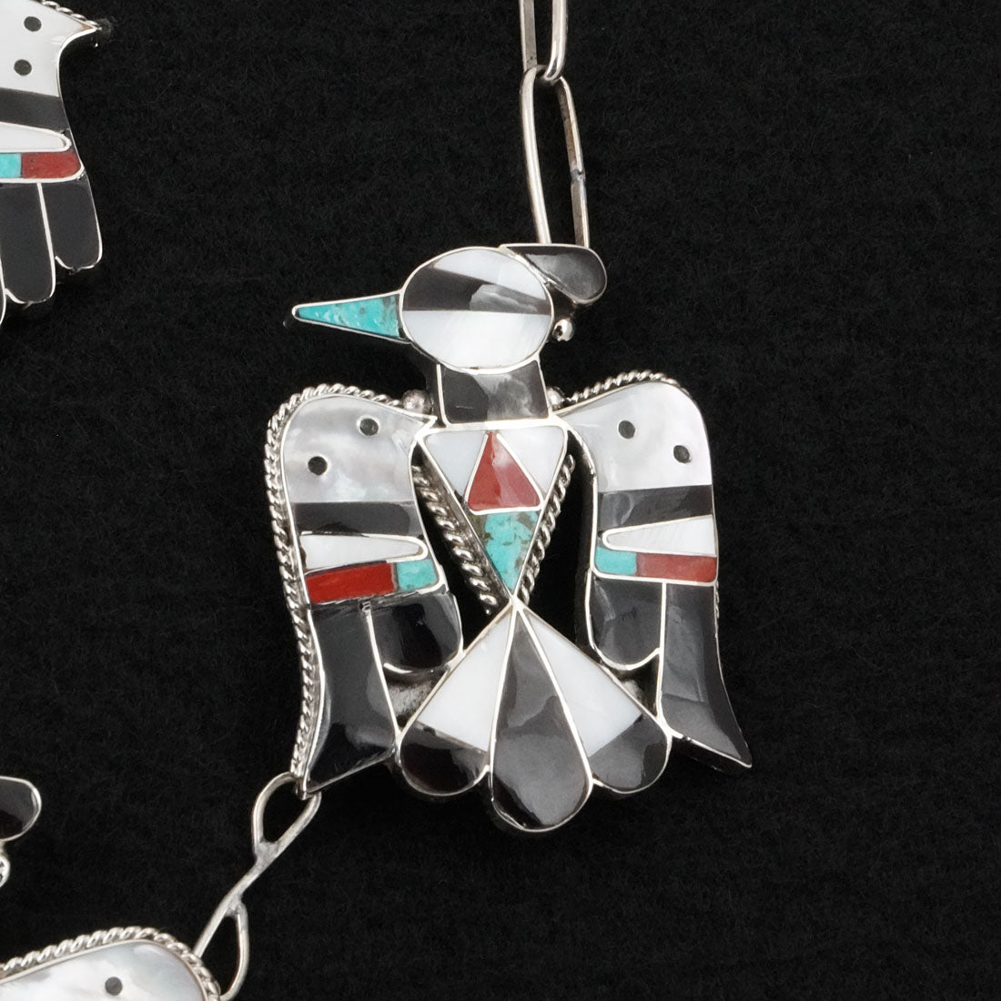 Corraine & Bobby Shack Multi-Stone & Sterling Silver Necklace Set