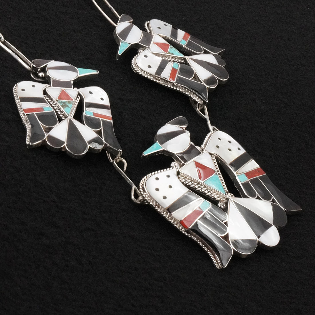 Corraine & Bobby Shack Multi-Stone & Sterling Silver Necklace Set