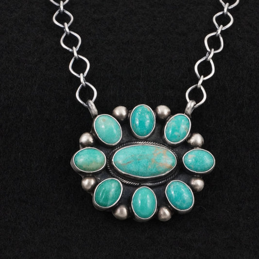 Kathleen Livingston Turquoise & Sterling Silver Necklace