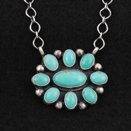 Kathleen Livingston Turquoise & Sterling Silver Necklace