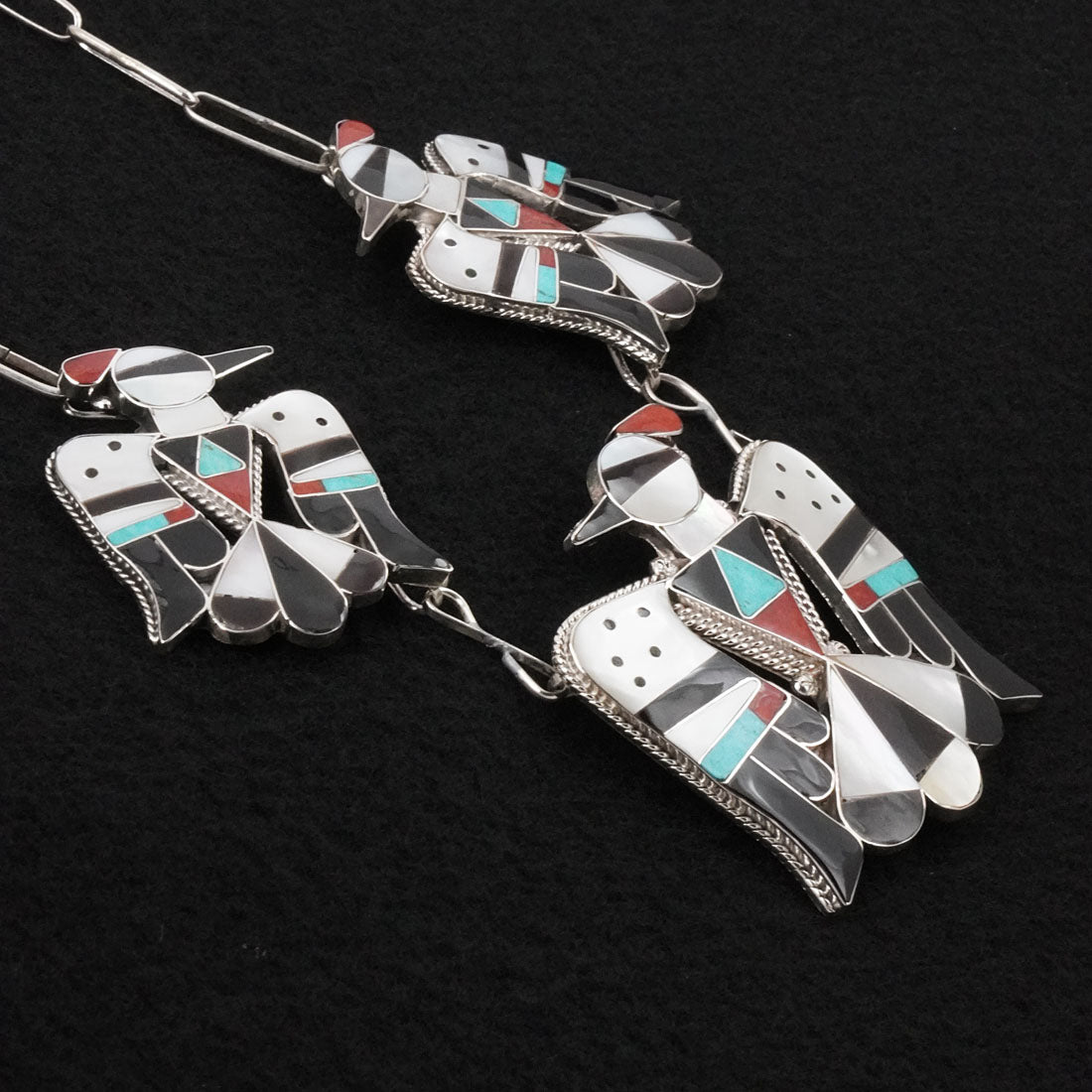Corraine & Bobby Shack Multi-Stone & Sterling Silver Necklace Set