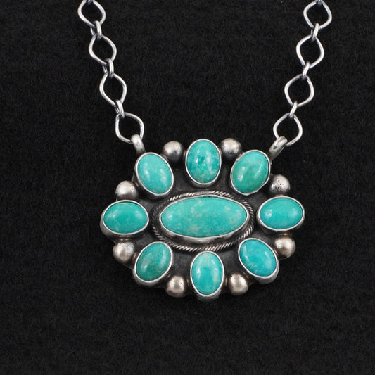 Kathleen Livingston Turquoise & Sterling Silver Necklace