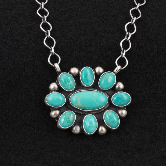 Kathleen Livingston Turquoise & Sterling Silver Necklace